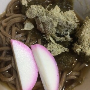 お吸い物のような蕎麦